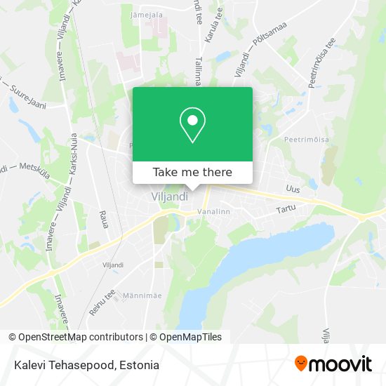 Kalevi Tehasepood map