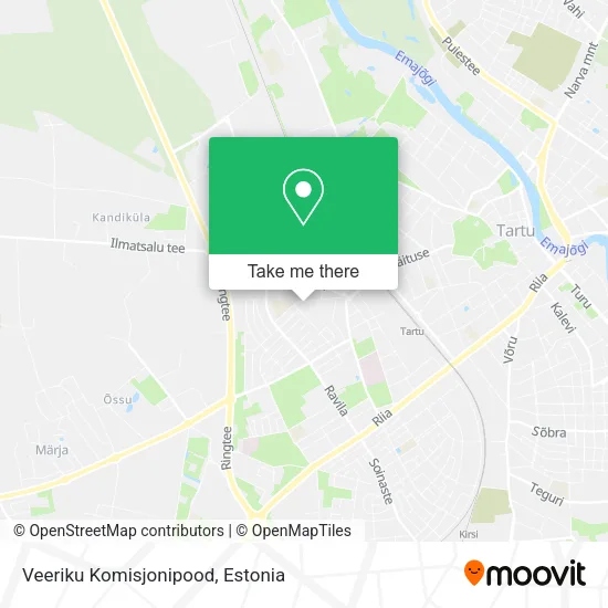 Карта Veeriku Komisjonipood