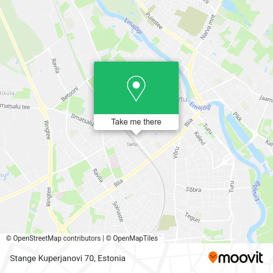 Карта Stange Kuperjanovi 70