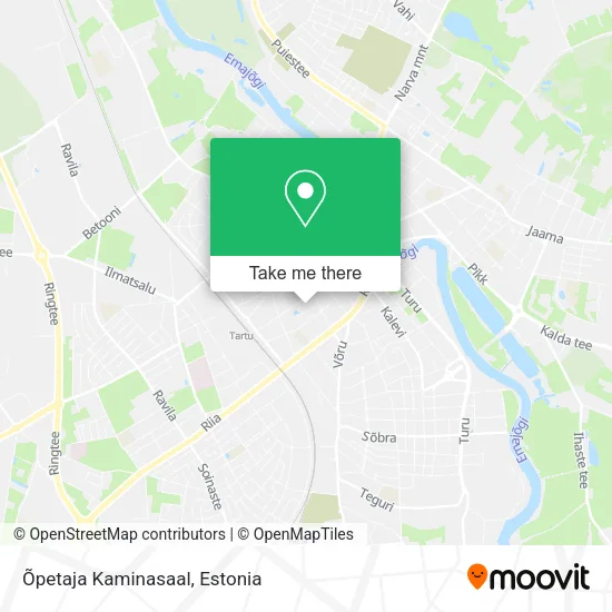 Карта Õpetaja Kaminasaal