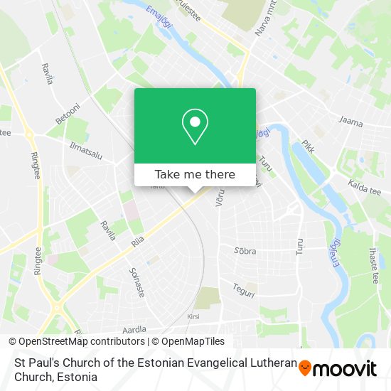 St Paul's Church of the Estonian Evangelical Lutheran Church map