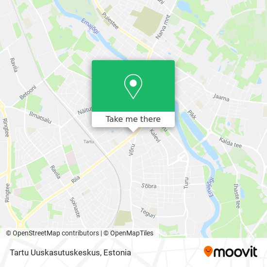 Карта Tartu Uuskasutuskeskus