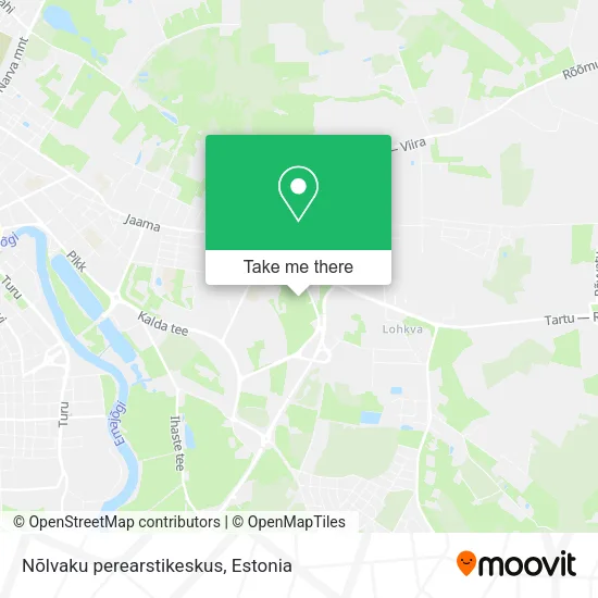 Карта Nõlvaku perearstikeskus