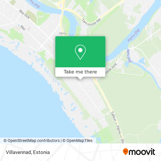 Карта Villavennad