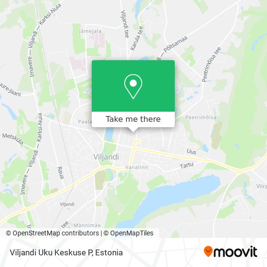 Viljandi Uku Keskuse P map