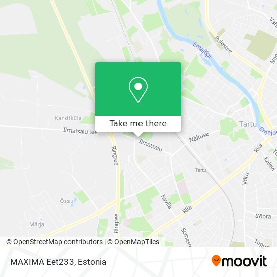 MAXIMA Eet233 map