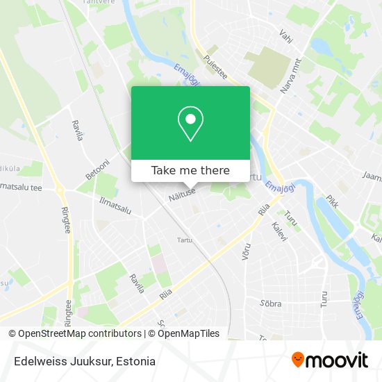 Edelweiss Juuksur map