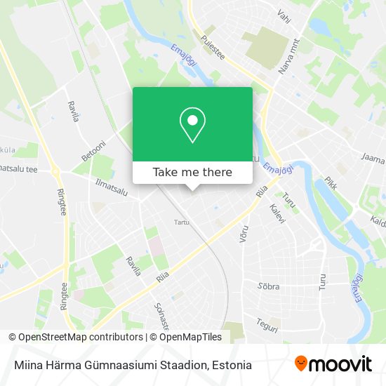 Miina Härma Gümnaasiumi Staadion map