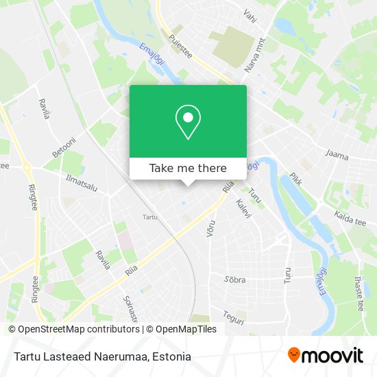 Карта Tartu Lasteaed Naerumaa