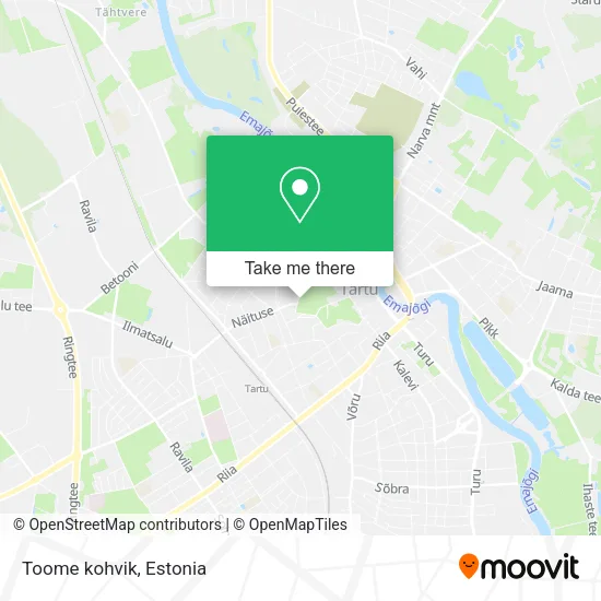 Карта Toome kohvik