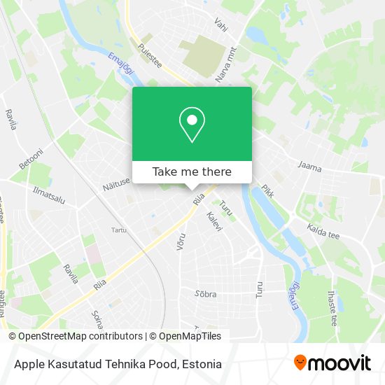 Apple Kasutatud Tehnika Pood map