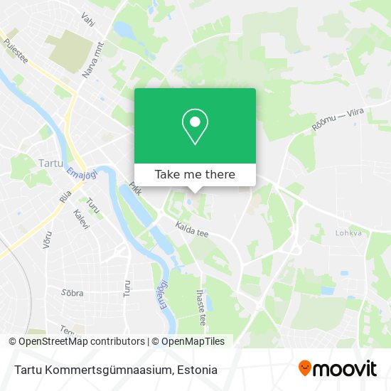 Tartu Kommertsgümnaasium map