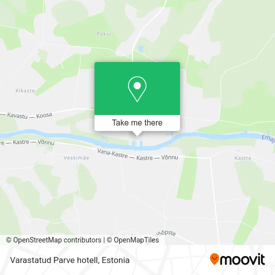 Varastatud Parve hotell map