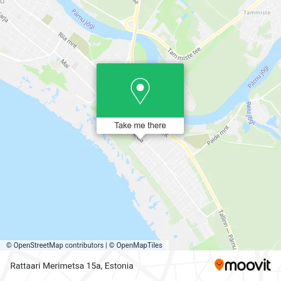 Карта Rattaari Merimetsa 15a