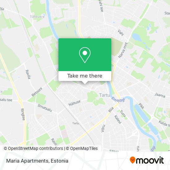 Maria Apartments map