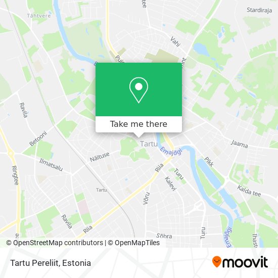 Tartu Pereliit map