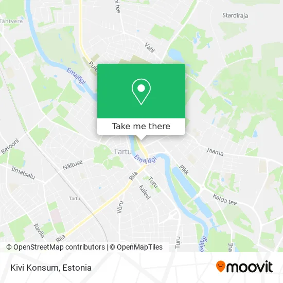 Kivi Konsum map
