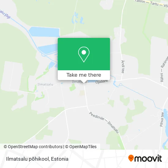 Карта Ilmatsalu põhikool