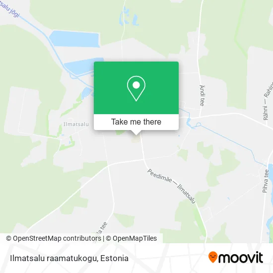 Ilmatsalu raamatukogu map