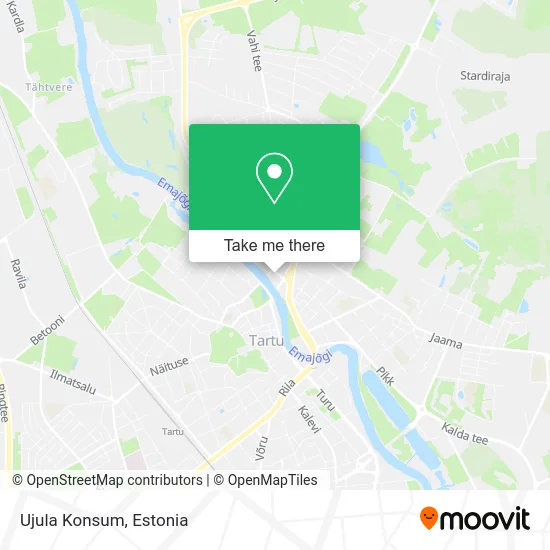 Карта Ujula Konsum