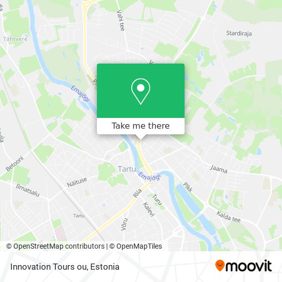 Innovation Tours ou map