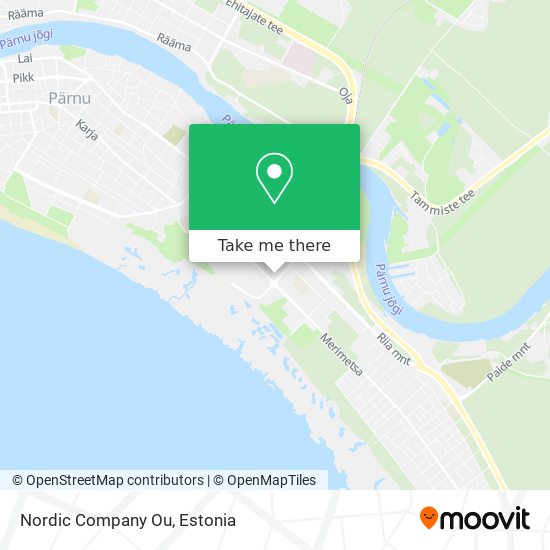 Nordic Company Ou map