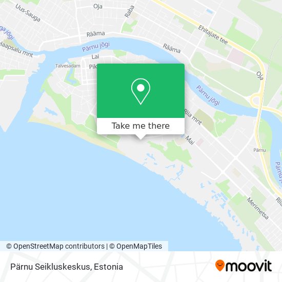 Карта Pärnu Seikluskeskus