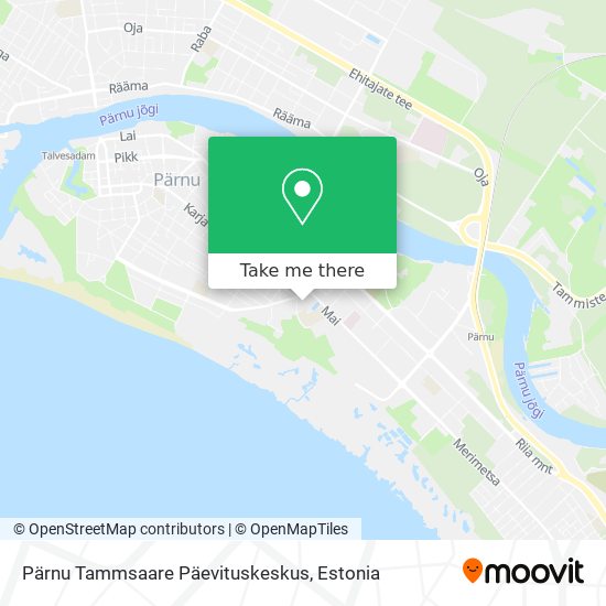 Pärnu Tammsaare Päevituskeskus map