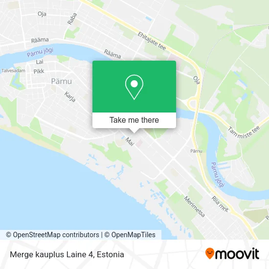 Merge kauplus Laine 4 map