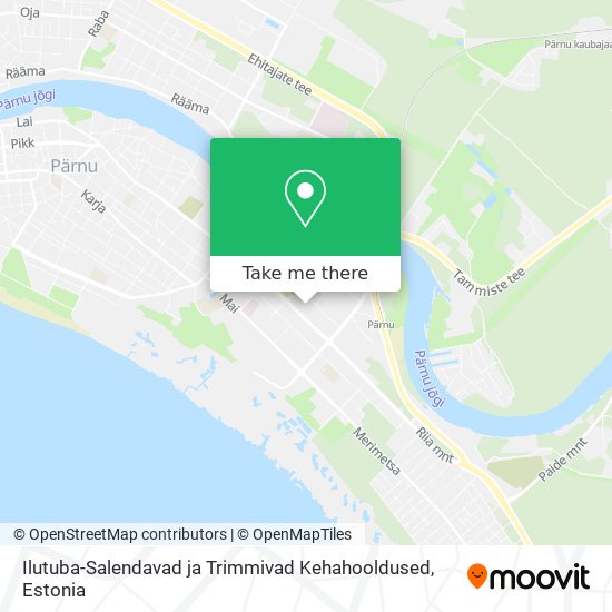 Карта Ilutuba-Salendavad ja Trimmivad Kehahooldused