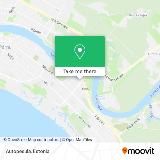 Карта Autopesula