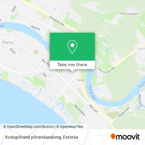 Карта Kodupõrand põrandasalong