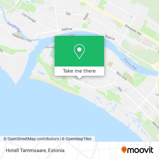 Hotell Tammsaare map