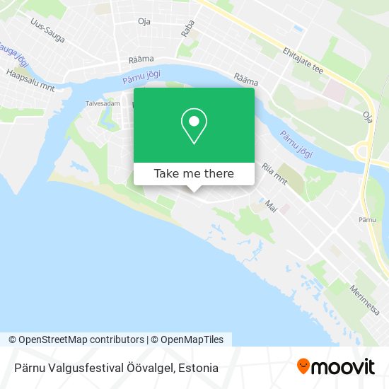 Pärnu Valgusfestival Öövalgel map