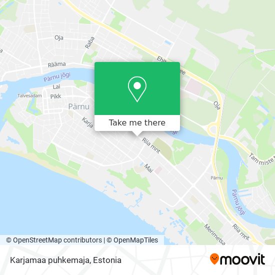 Карта Karjamaa puhkemaja