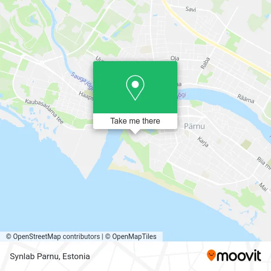 Карта Synlab Parnu
