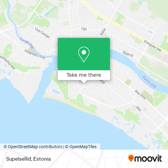 Карта Supelsellid