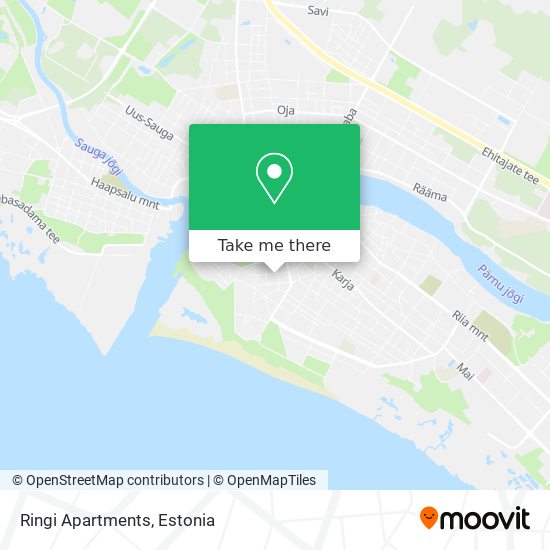 Ringi Apartments map