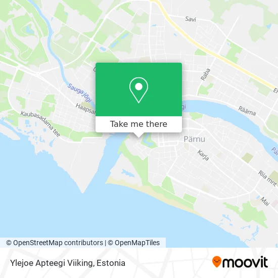 Карта Ylejoe Apteegi Viiking