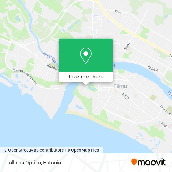 Tallinna Optika map