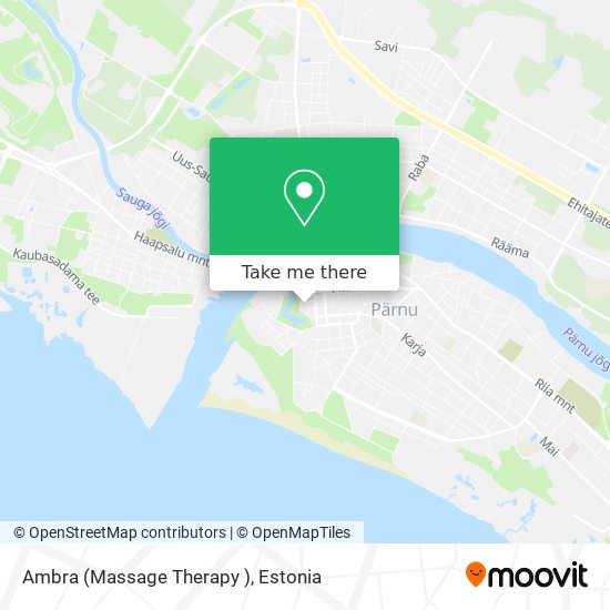 Ambra (Massage Therapy ) map