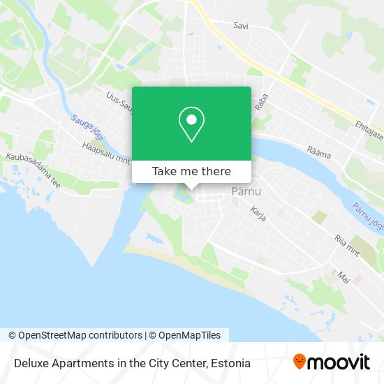 Deluxe Apartments in the City Center map