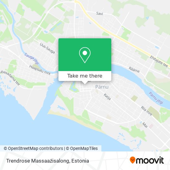 Trendrose Massaaźisalong map