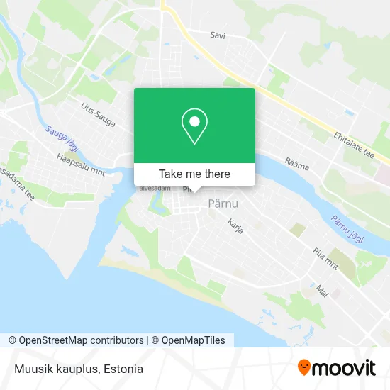 Muusik kauplus map