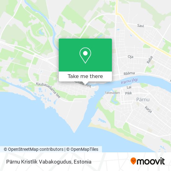 Pärnu Kristlik Vabakogudus map