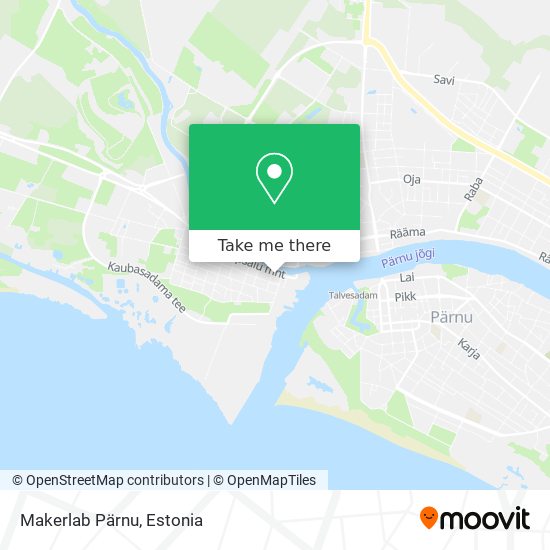 Makerlab Pärnu map