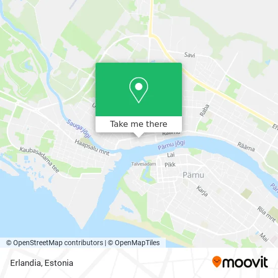 Карта Erlandia