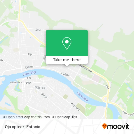 Карта Oja apteek