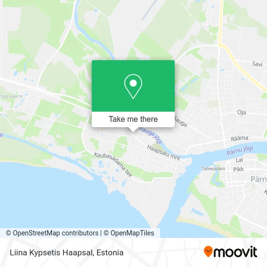 Карта Liina Kypsetis Haapsal