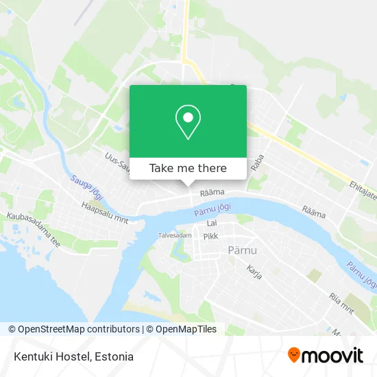 Карта Kentuki Hostel